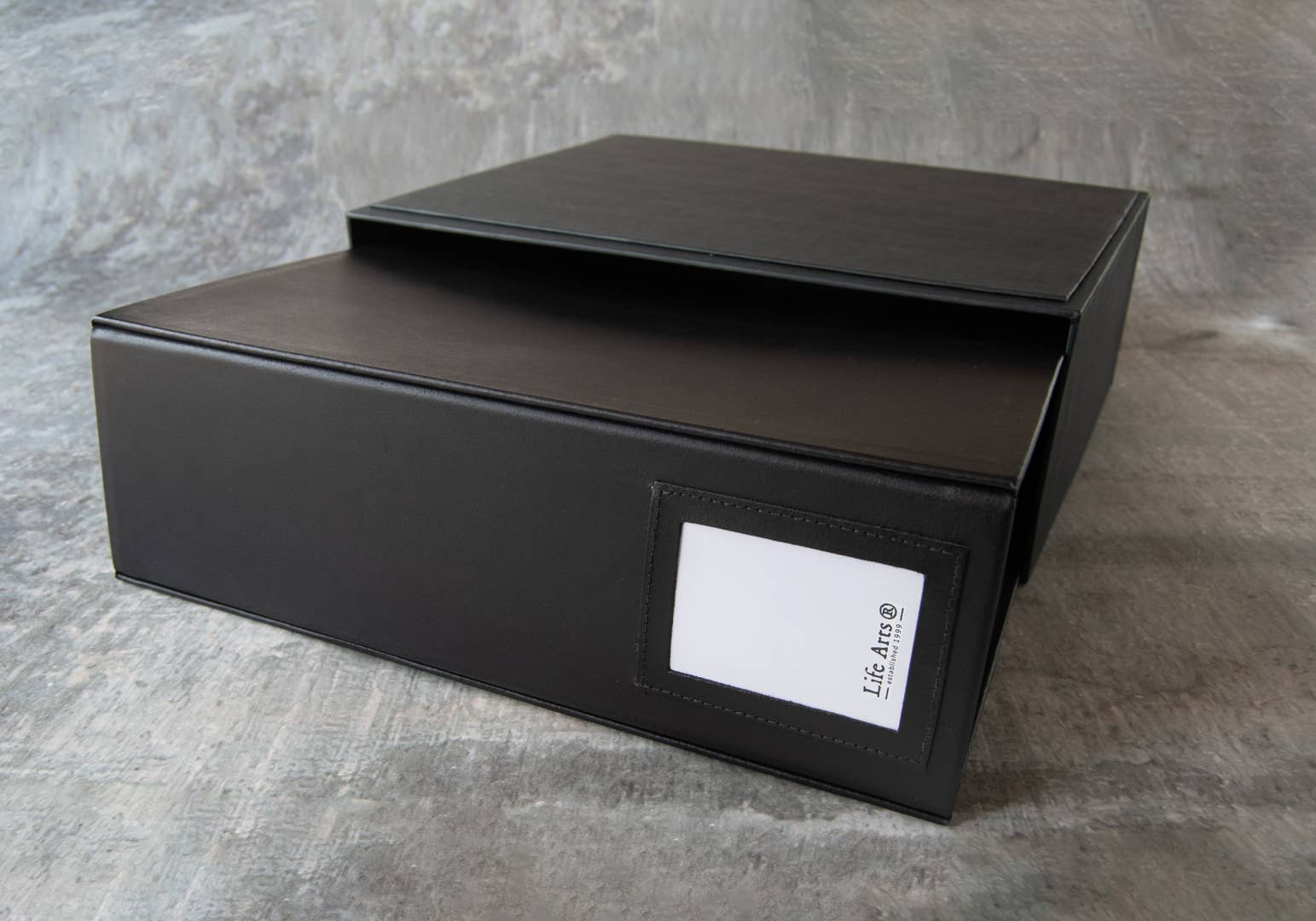 Creatico - Vente Classeurs - Classeur à levier A4 70 mm en cuir Envoy Life Arts3