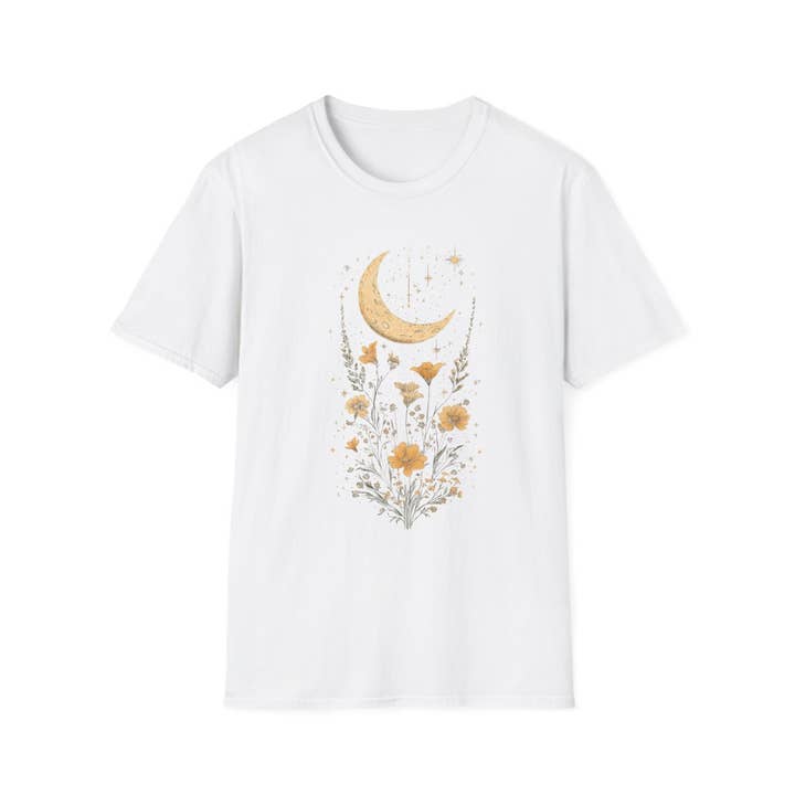 Upside Down Owl Farm - Wholesale Screen Printed T-Shirt - Women's - Celestial Garden Sweatshirt, Bohemian Shirts and Sweatshirts