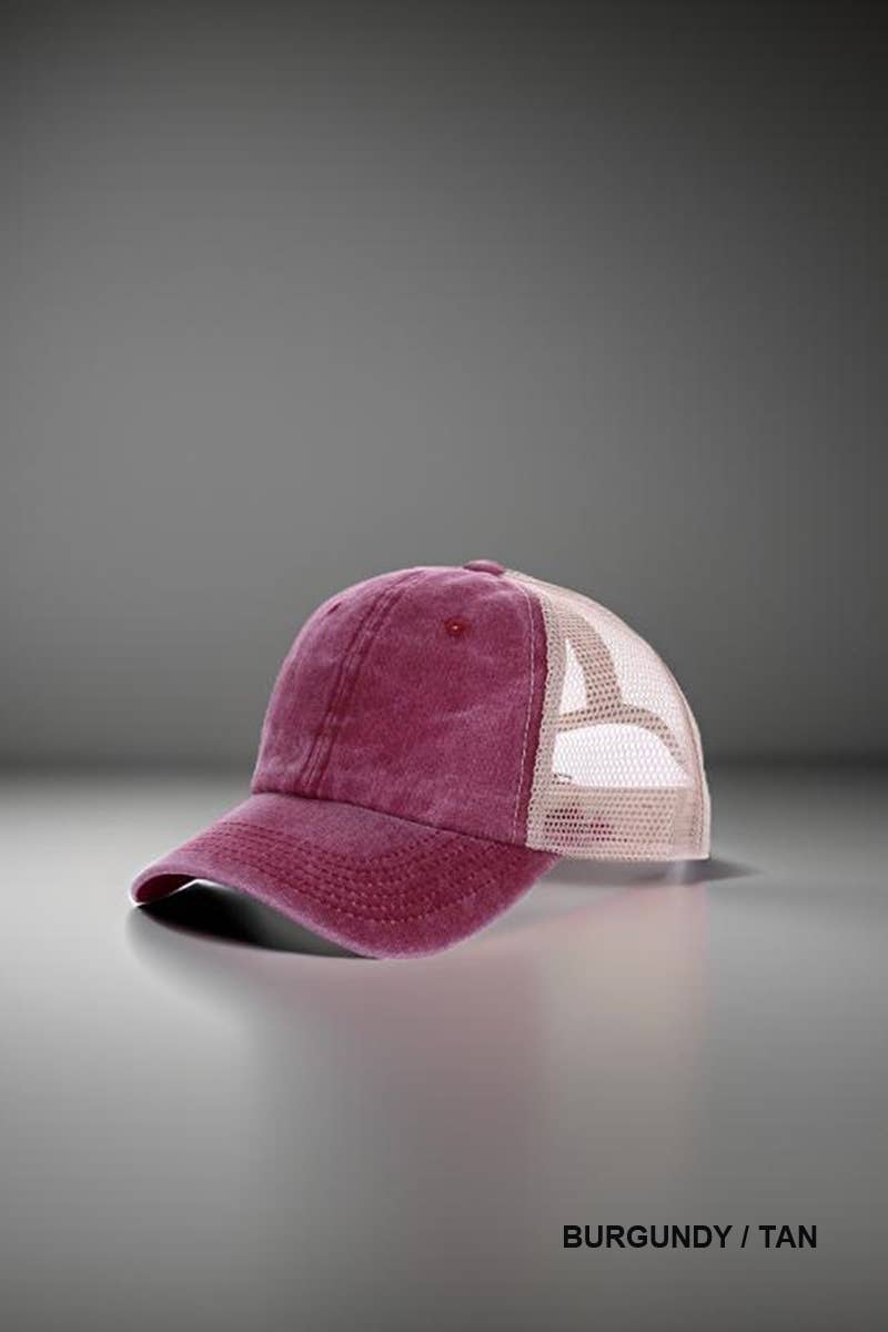 42POPS - Wholesale Baseball Cap - Women's - `.Washed Trucker Hat Baseball cap17