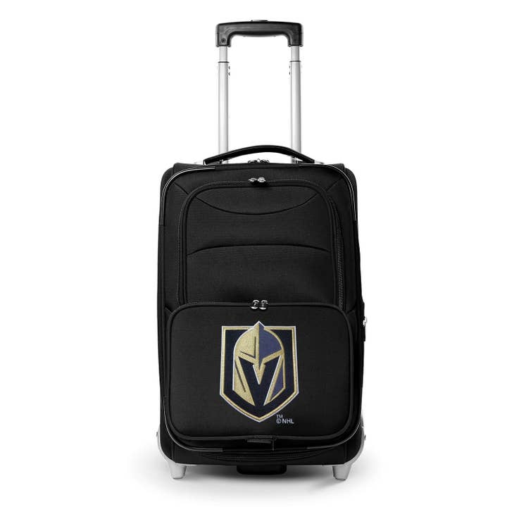 NHL Las Vegas Golden Knights 21" Carry-On Rolling Soft side for wholesale by Mojo Licensing