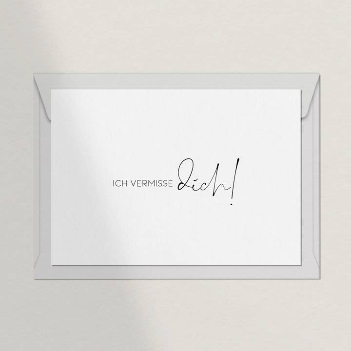 Vykort Jag saknar dig för wholesale av Debblschebbl Design Studio