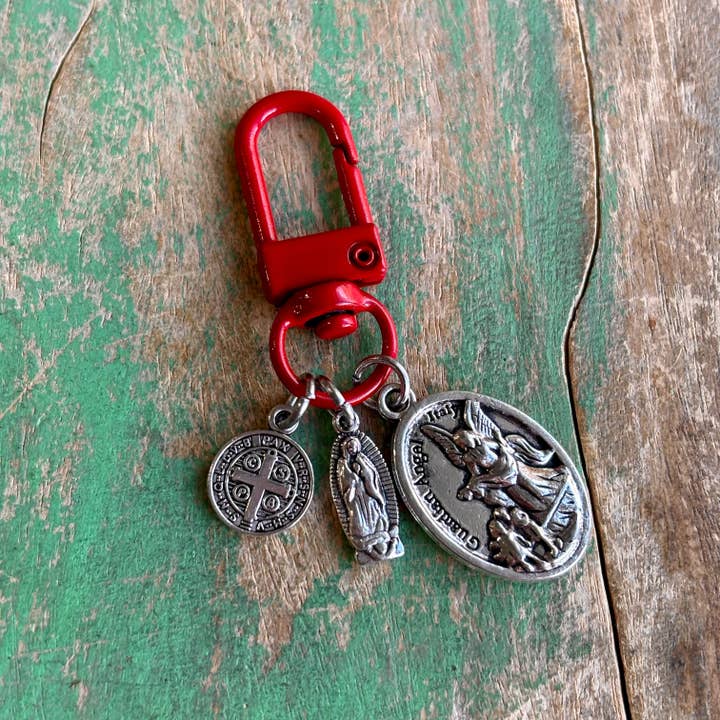 Love and Honor Jesus LLC - Wholesale Individual charm/pendant - Multicolor Small Metal Protection Clips