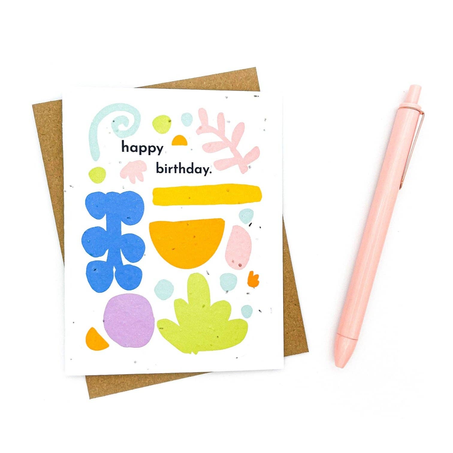 Cato & Company - Wholesale Birthday Card - Botanical Happy Birthday Card3