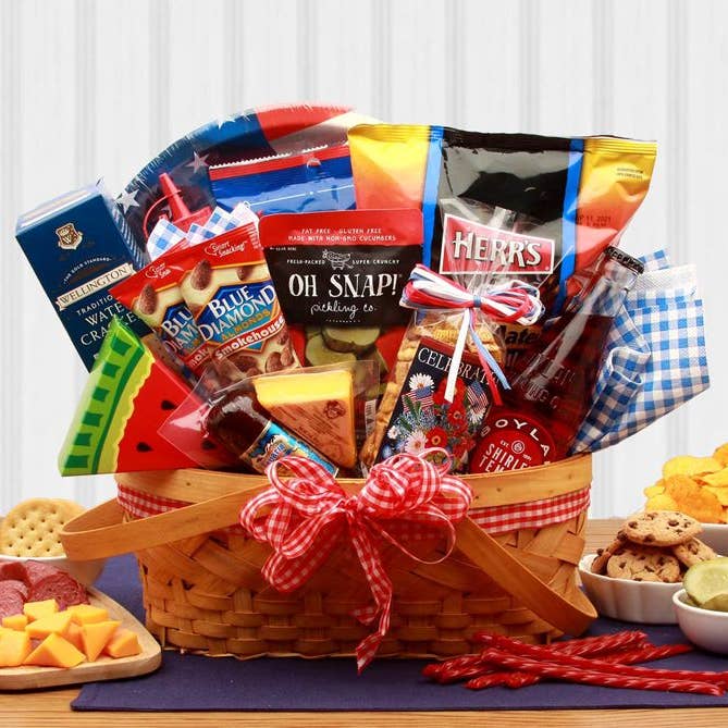 Panier cadeau pique-nique patriotique Celebrate America pour la vente par Gift Basket Drop Shipping