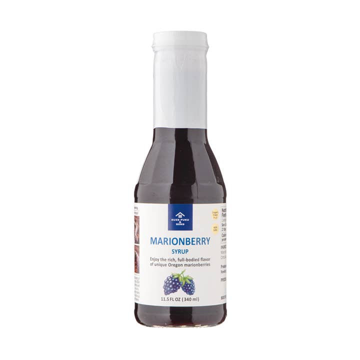 MARIONBERRY SYRUP 11.5 FL OZ for wholesale by Kuze Fuku & Sons