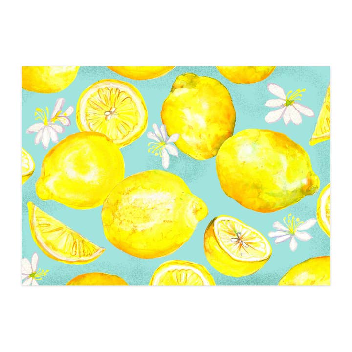 Ansichtkaart "Citroenfris" voor wholesale door paruspaper. nutzfeine papeterie