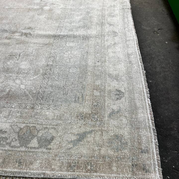 Banana Manor Rug Co. - Wholesale Area Rug - Vintage 4.5x8.4 Grey Turkish Oushak Rug4