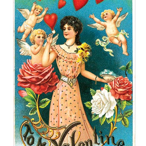 Laughing Elephant – Großhandel Postkarten-Set – Postkartenbox zum Valentinstag - 36 einzigartige Vintage-Postkarten13