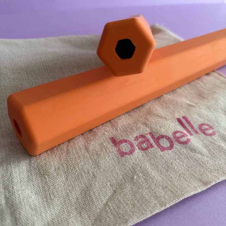 Babelle For Dogs - Wholesale Pet Chew Toy - Dog - The Treat Tube - Pet Enrichment toy - orange11