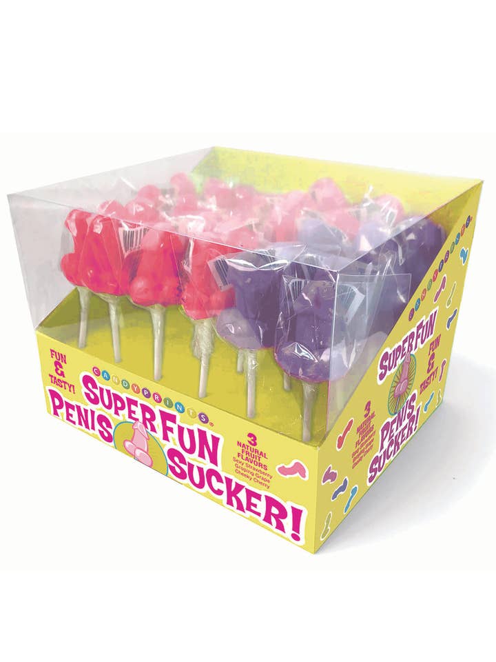 Super Fun Penis Sucker - POP Display of 30 for wholesale by Little Genie Productions