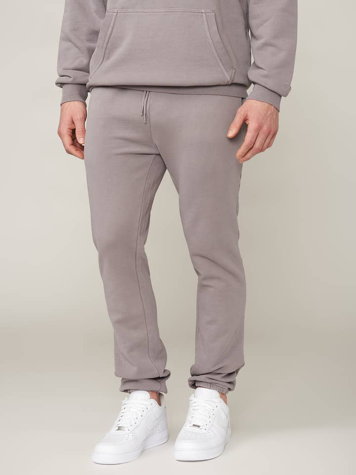 Miles French Terry Cloud Grey Jogger for wholesale by Tourn