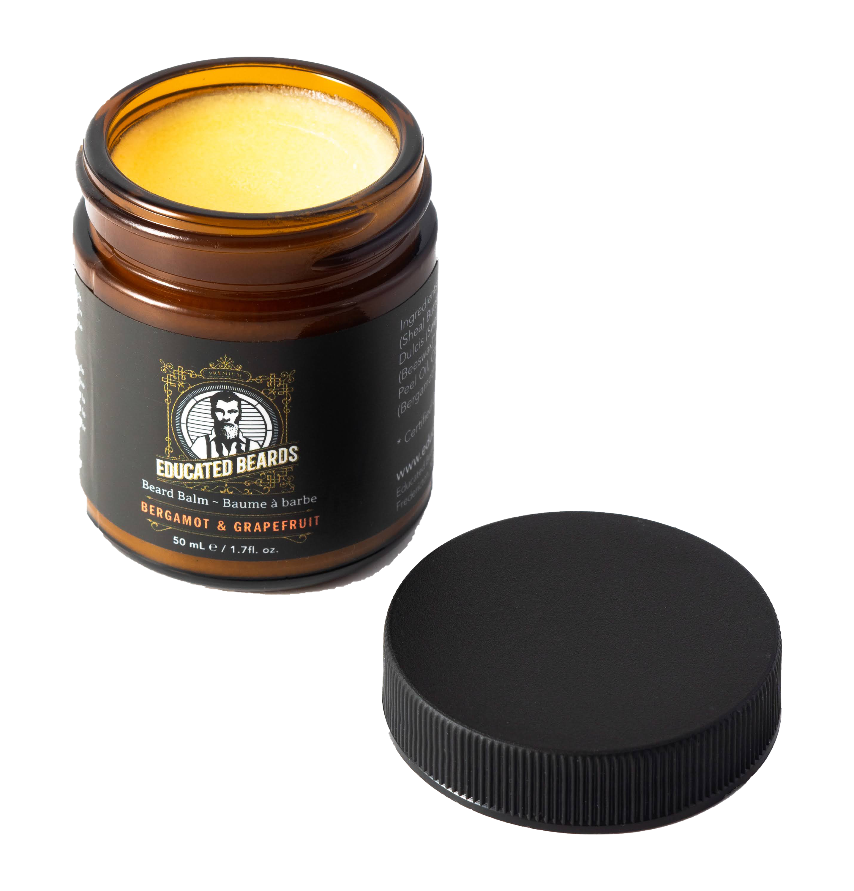 Educated Beards – wholesale Skäggstylingprodukt – Bergamott Grapefrukt skägg Balm 50ml/1,7 fl.oz1