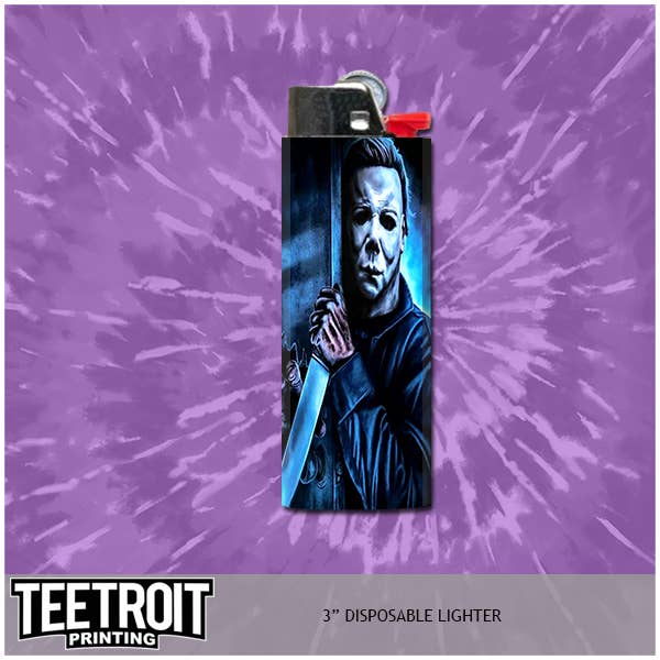 Teetroit Printing LLC - Wholesale Lighter - Horror Disposable Lighter11