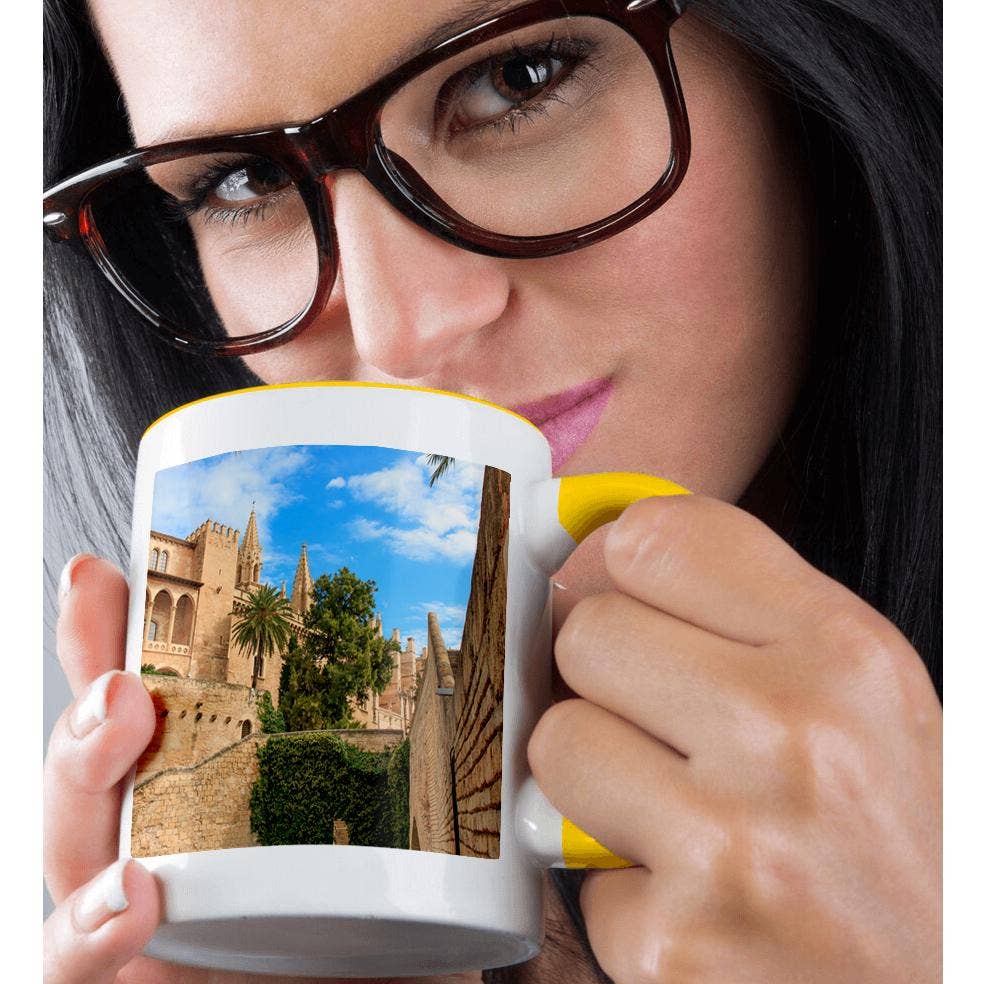 3dRose - Wholesale Coffee Mug - 3dRose, Spain, Balearic Islands, Mallorca, Palma de Mallorca, stone towers, Mug1