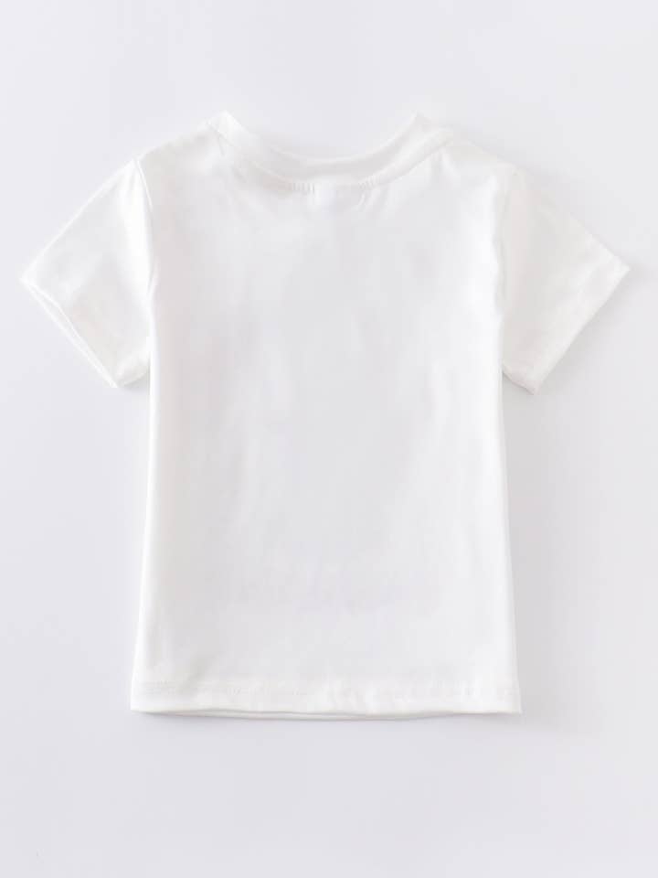 Rylee Faith Designs - Wholesale T-shirt met zeefdruk - Kinderen - Paashaas Luipaard Shirt1