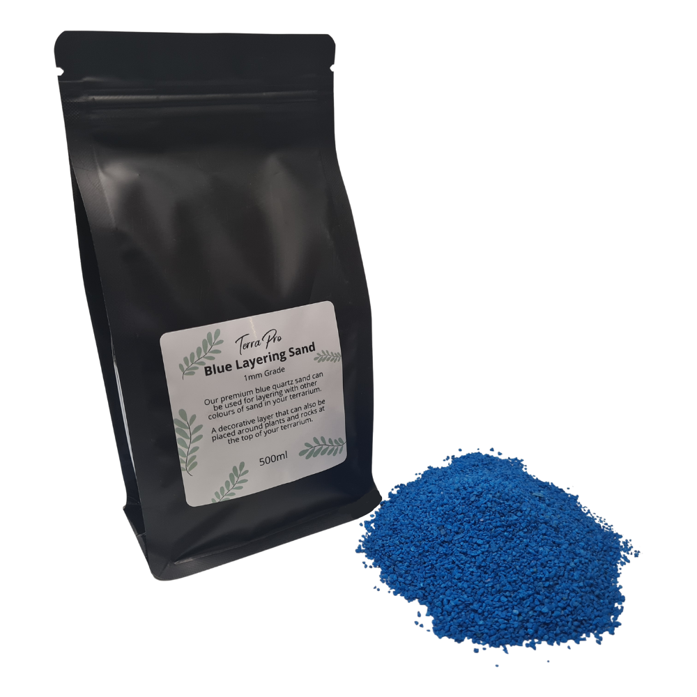 Flower & Twig - Wholesale Planting/potting soil - Blue Terrarium Sand1