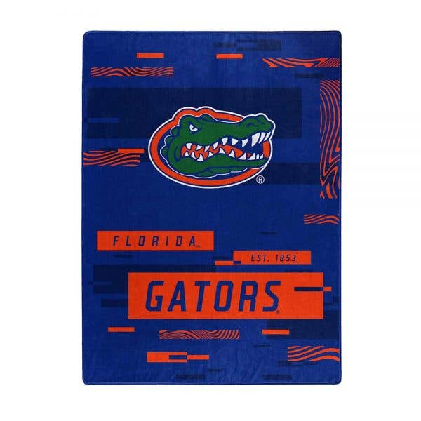 NCAA Uni of Florida DIGITIZE - Plush Throw for wholesale by The Northwest Group