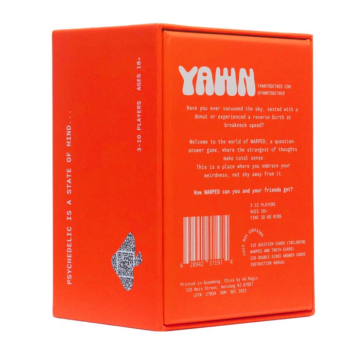YAWN - Wholesale Card Game - WARPED: The Mind-Trip Card Game5