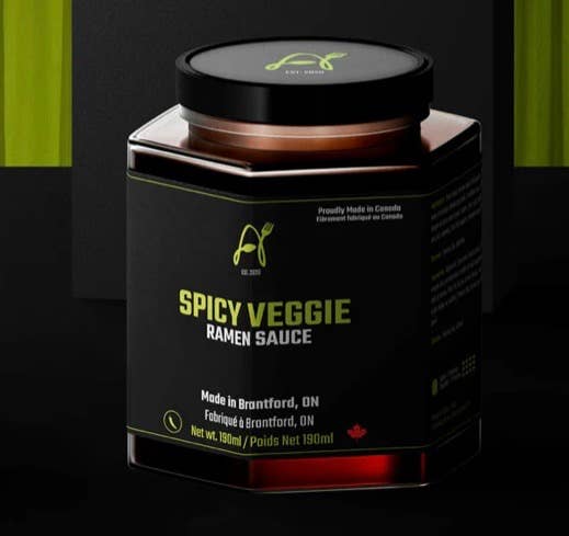 Ask Away Spicy Veggie Ramen Sauce for wholesale by Askawayrecipes