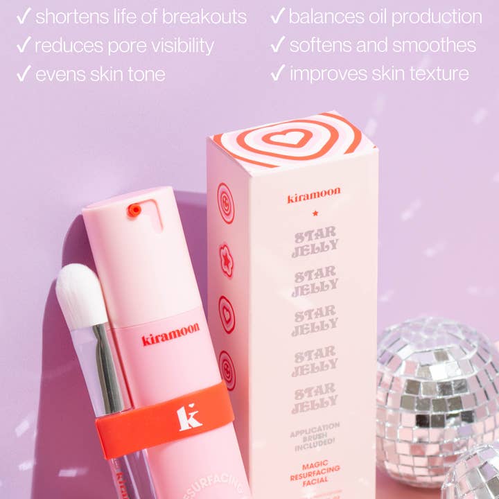 Kiramoon - Wholesale Skincare Face Mask - Star Jelly 10% AHA Resurfacing Facial Mask12