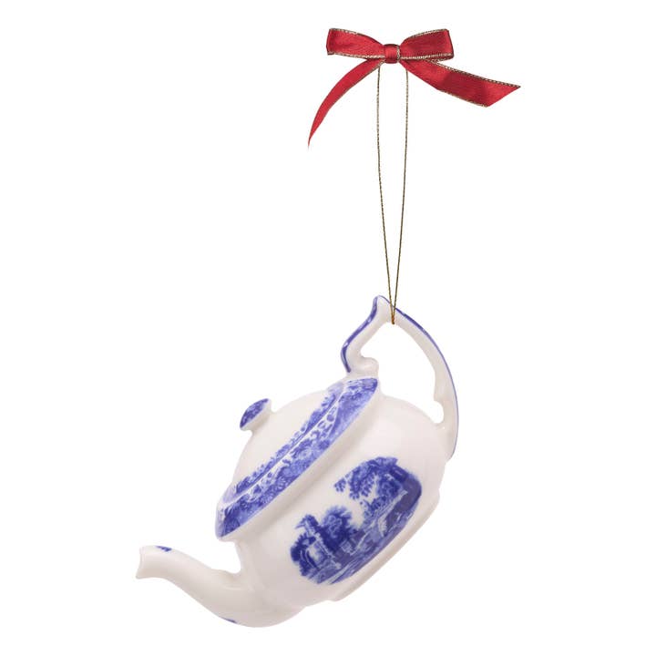 Portmeirion, Spode, Pimpernel, Nacthmann, Wrendale Designs - Wholesale Ornament - Blue Italian Tea Set Ornaments1