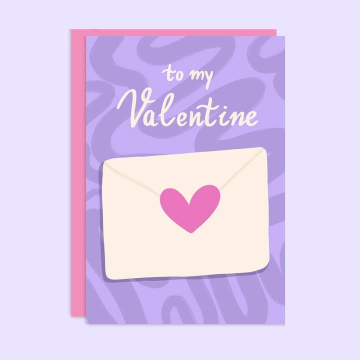 Tikkled Pink - Wholesale Valentine's Day Card - To My Valentine | Valentines Card