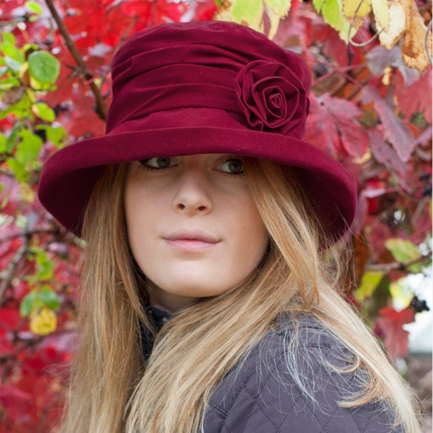 Proppa Toppa Hats - Wholesale Cloche Hat - Women's - Water Resistant Velour Packable Hat13