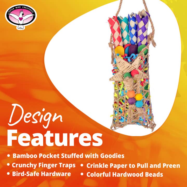 Super Bird Creations, LLC - Wholesale Bird Swing/Toy - Goodie Bag2