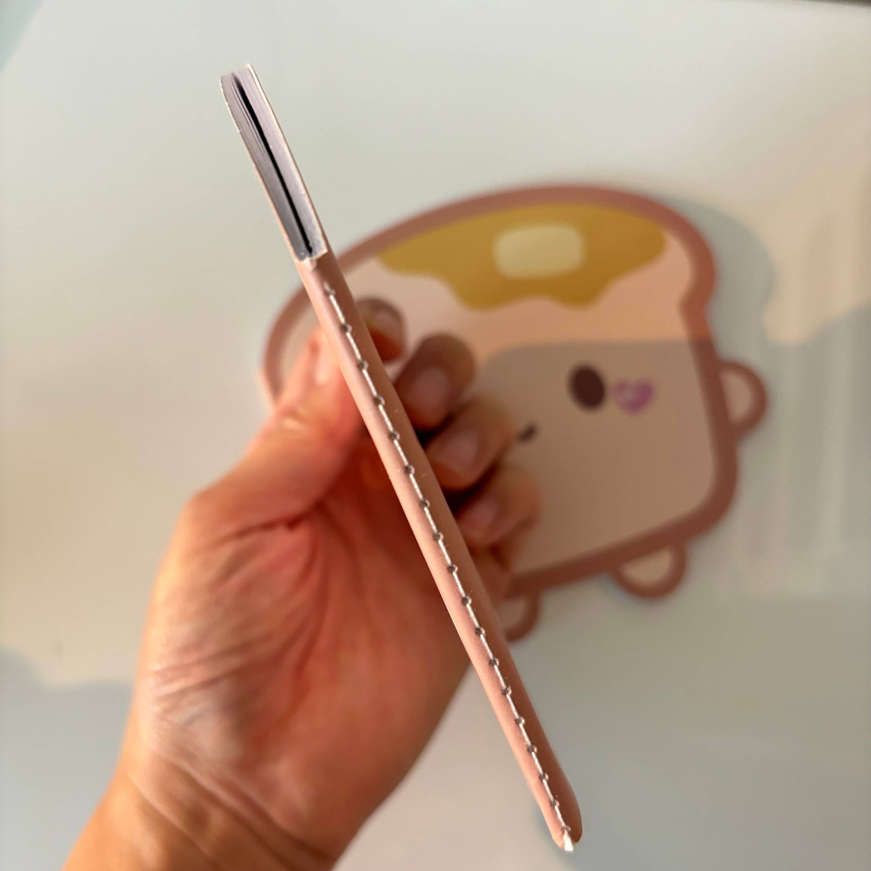 Paper and Sprinkles - Wholesale Notebook - Bread Diecut Notebook 1