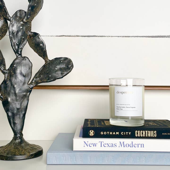 Hill Country Collective - Wholesale Jar/Filled Candle - Desperado | Leather + Tobacco | Elevated Soy Candle, 11oz3