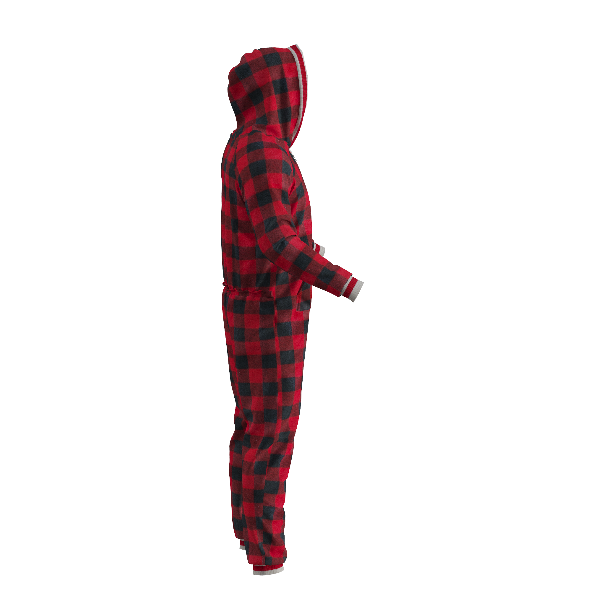 POOK - Wholesale Onesie - Unisex - Pook Onesie - Red (Adult Unisex)11