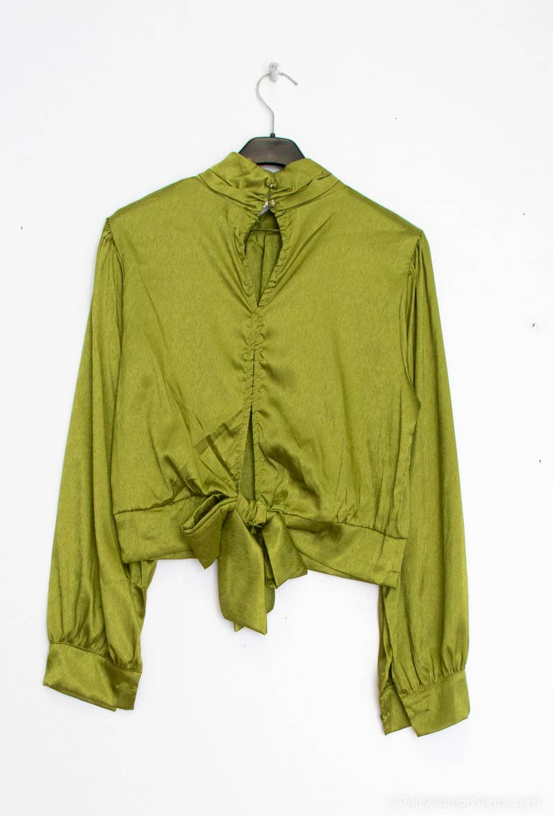 LES GRENOUILLES DU MARAIS - Wholesale Blouse - Women's - MIU 11873 new collection long sleeve blouse5