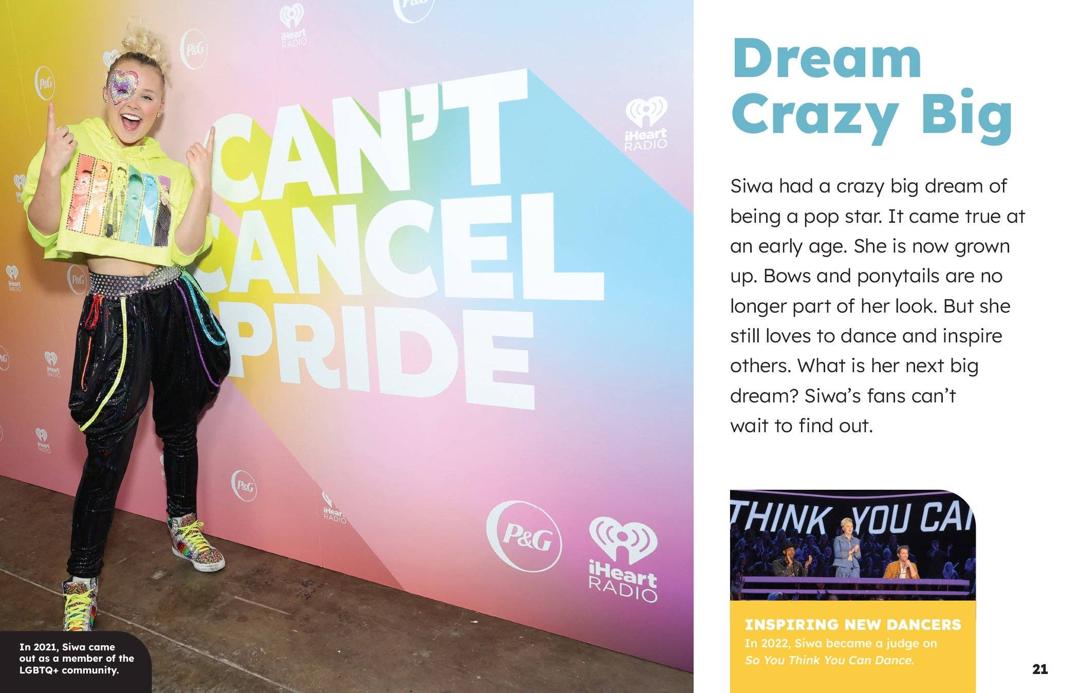 Amicus Publishing - Vendita all'ingrosso Biografie e memorie - JoJo Siwa3