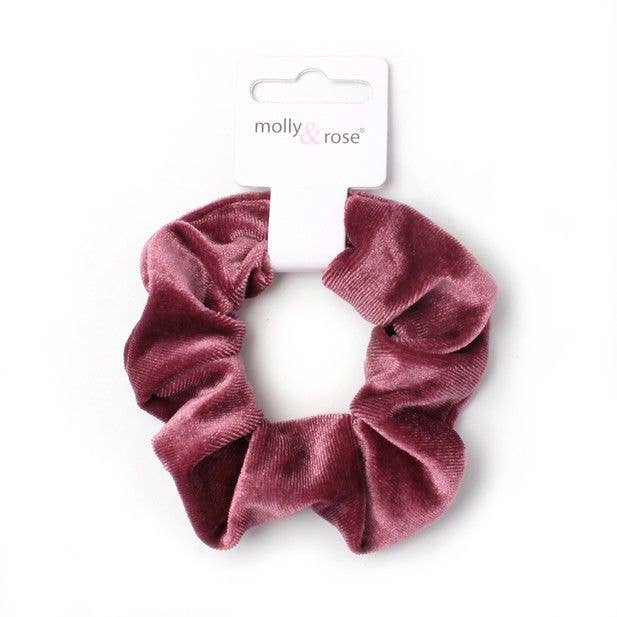 Inca UK - Wholesale Scrunchie - Women's - Velvet Fabric Scrunchie.  Dia.10cm1
