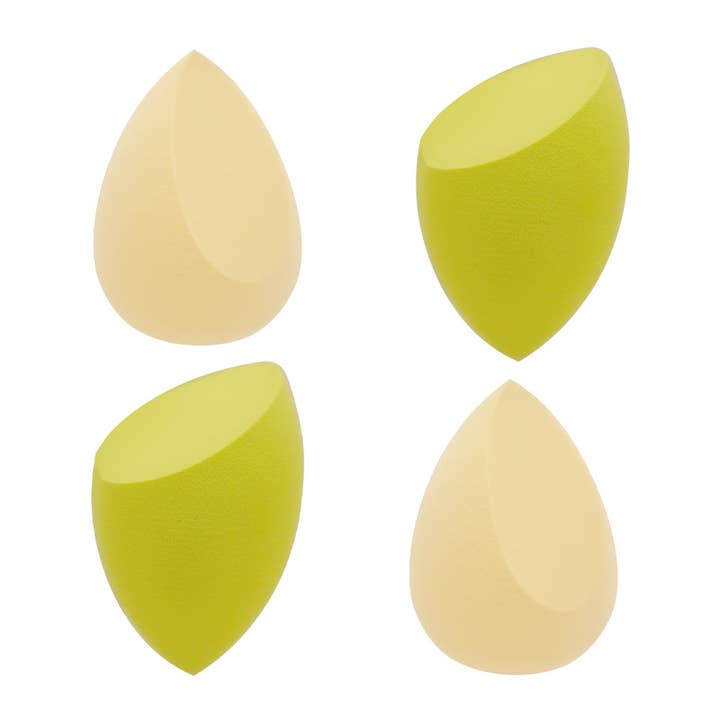 PINEAPPLE Beauty - Wholesale Makeup Sponge/Blender - Celavi SP40462 4pc Beauty Blending Sponge Set - 12 1