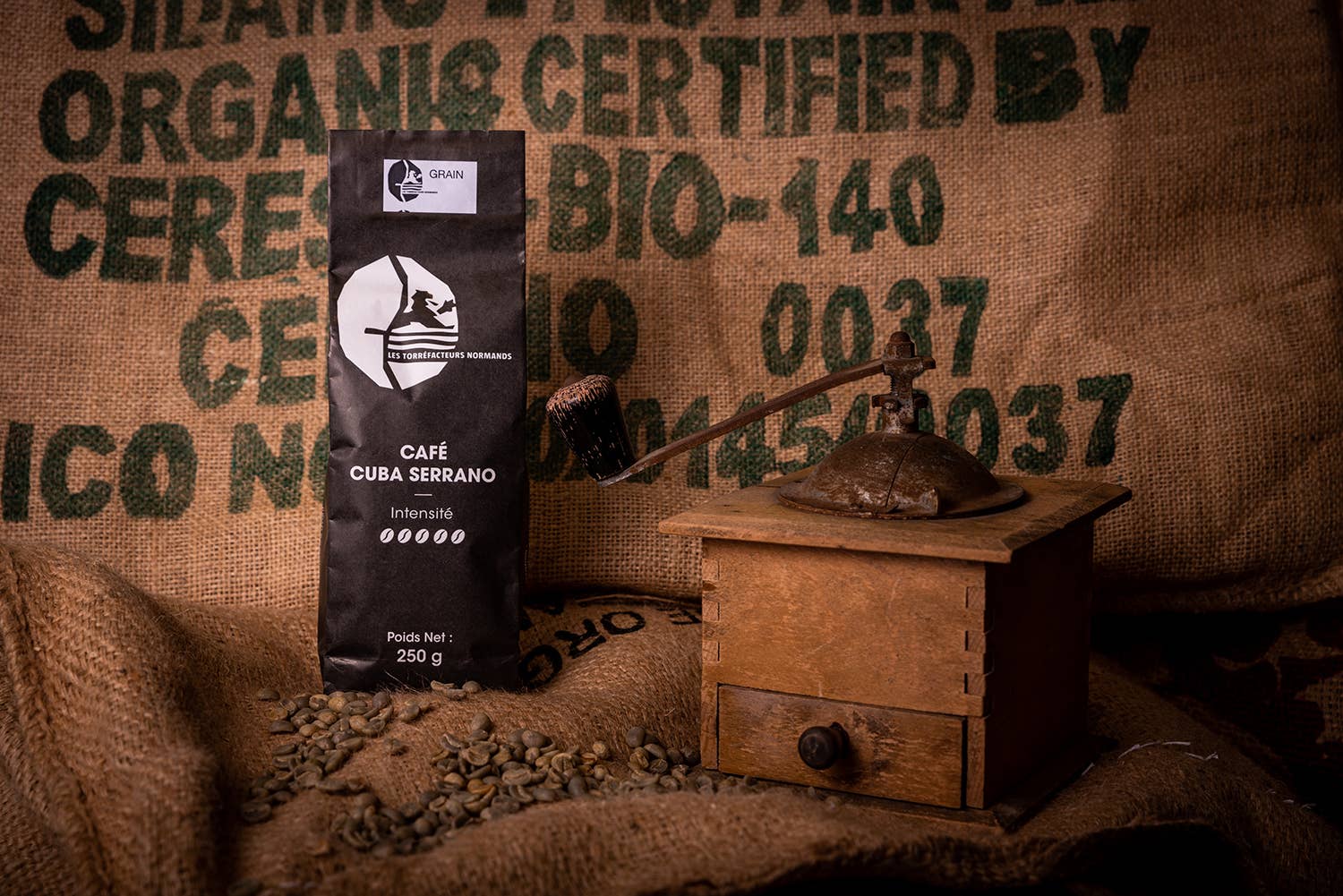 Les Torréfacteurs Normands - Wholesale Coffee beans - Cuba Serrano coffee