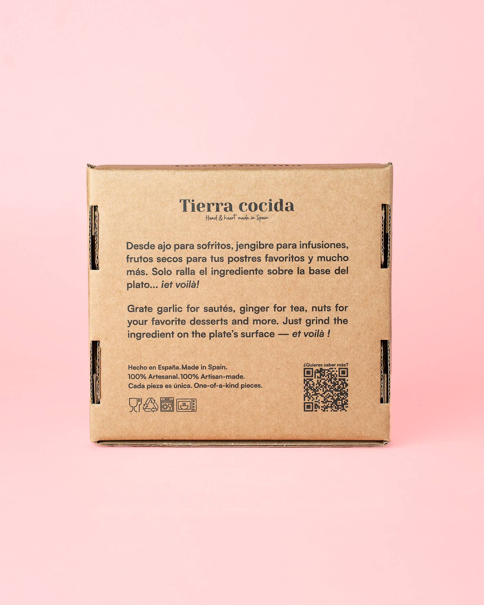 Alfar Tierra Cocida – wholesale Rivjärn – Liten keramikrivplatta i flerfärgat karnevalmönster8