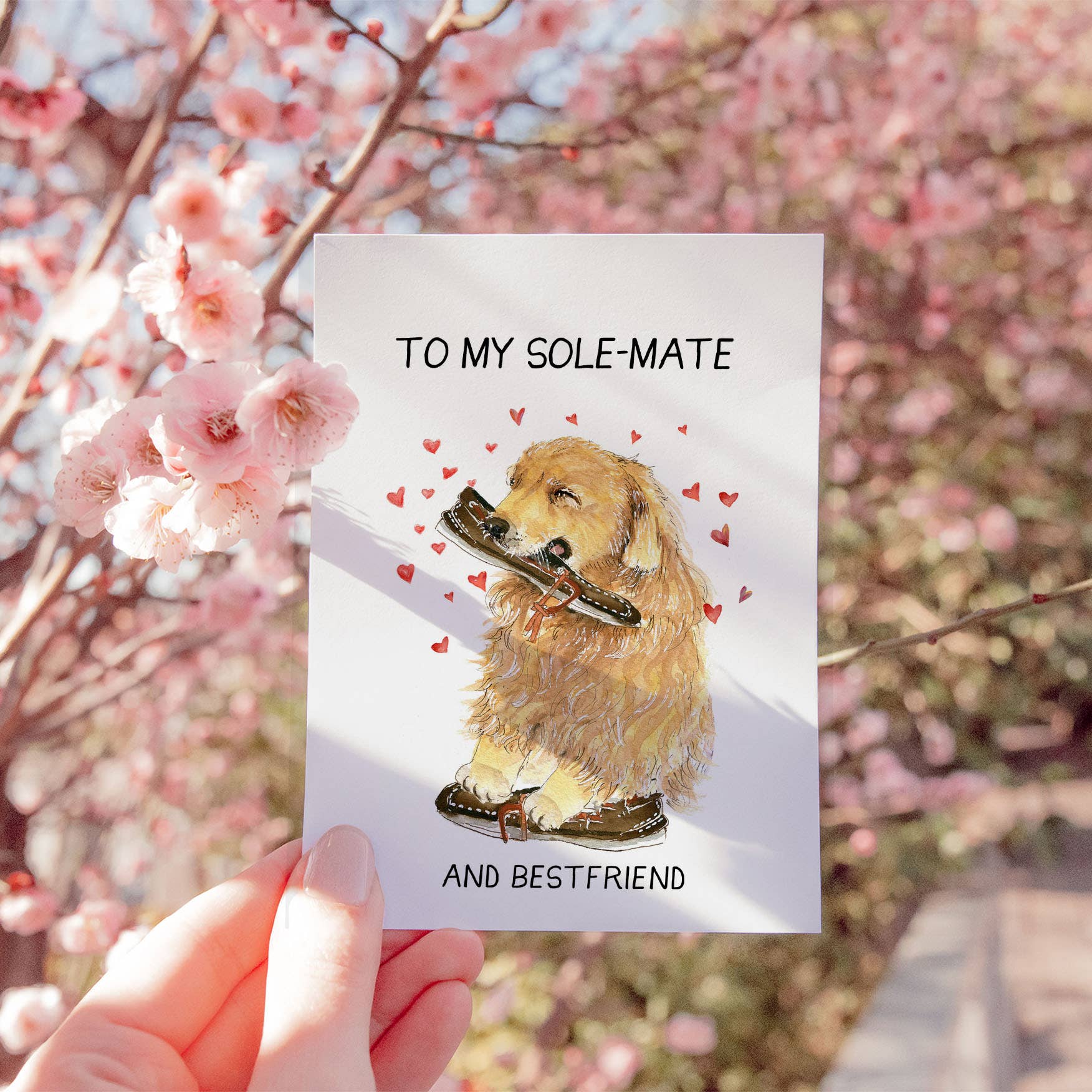 Liyana Studio - Wholesale Love Card - Sole Mate Dog - Funny Love Card2