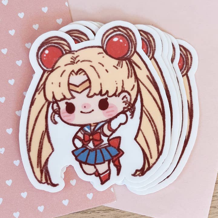 Sailormoon Series: Sailormoon Sticker for wholesale by Cherry Rabbit