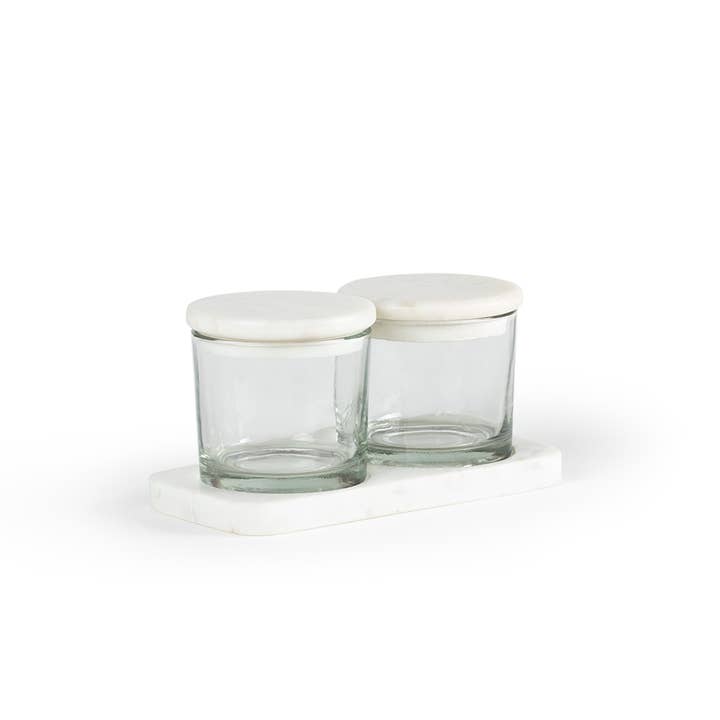 ExpoBazaar - Wholesale Condiment/Dip Bowl - Amuc Glass Condiment Set-200 ml each