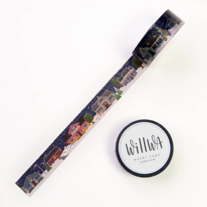 Willwa - Wholesale Washi Tape - Christmas Village Washi Tape3