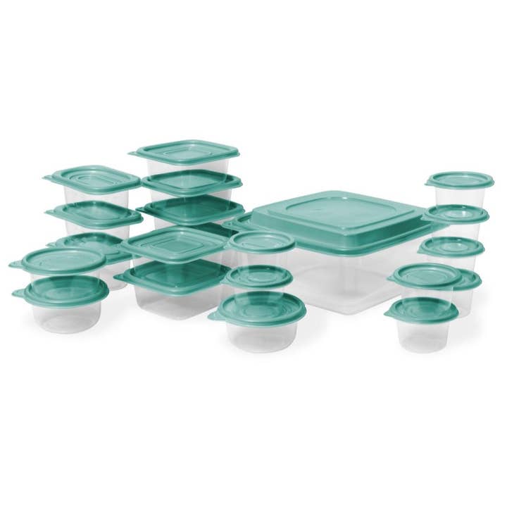 Lexi Home - Wholesale Food Storage Container - Lexi Home 42-Piece Nested Plastic Food Storage Container Set