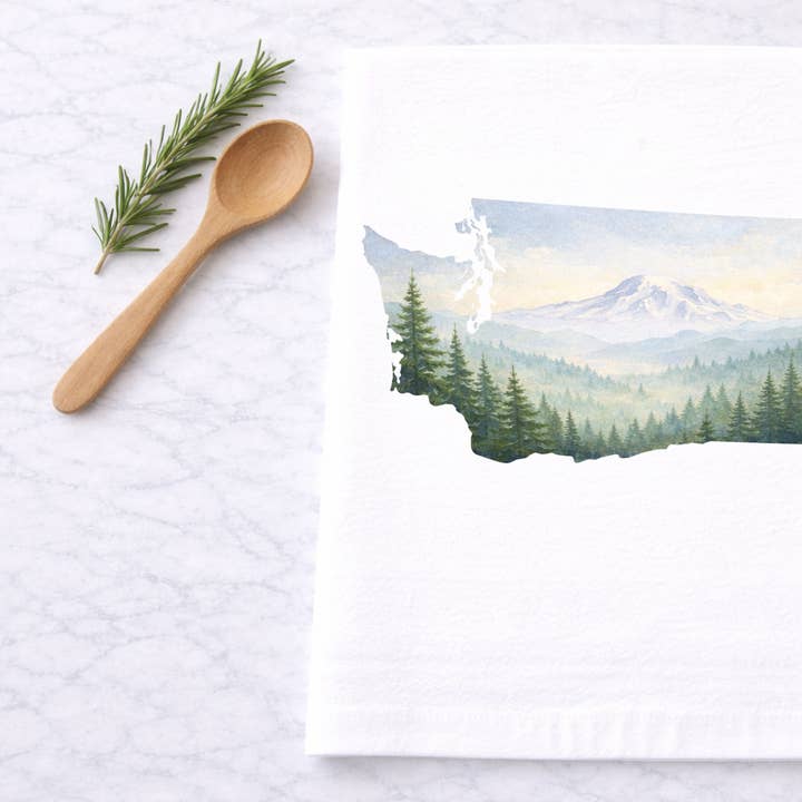 WashingtonState Ikon Køkkenhåndklæde for engroshandel hos Things UnCommon