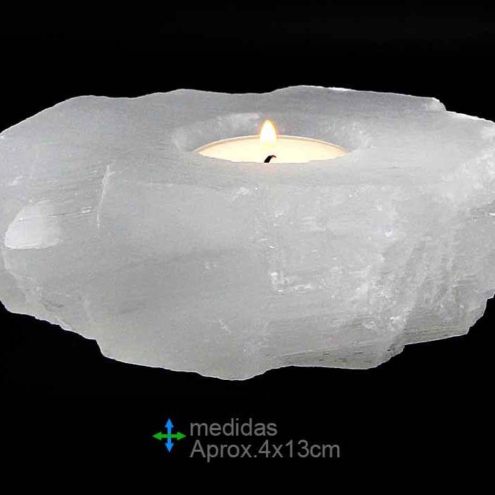 Candle Holder Nat. Gross Approx. 13x4cm for wholesale by Esoterica Arte