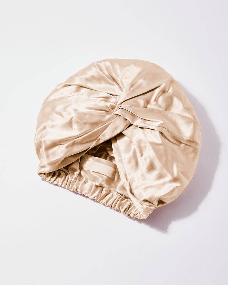 The Big Silk – wholesale Sleep cap / bonnet – women's – 100% Pure Organic Silk Turban / Hair wrap / sleep bonnet5