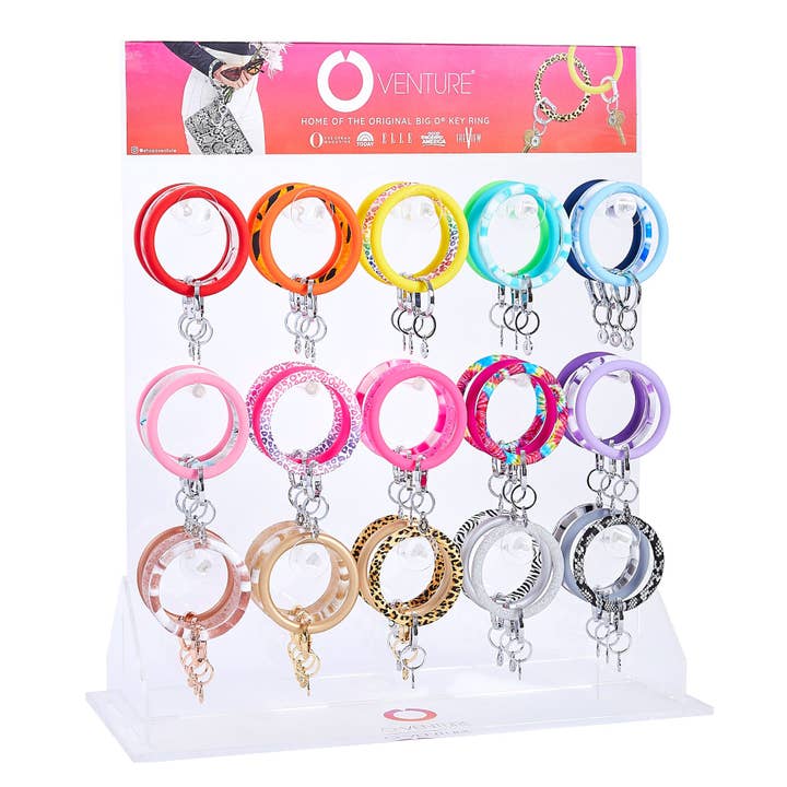 Oventure - Wholesale Retailer Display - Jewelry - Oventure Acrylic Peg Board Display – Single or Double-Sided