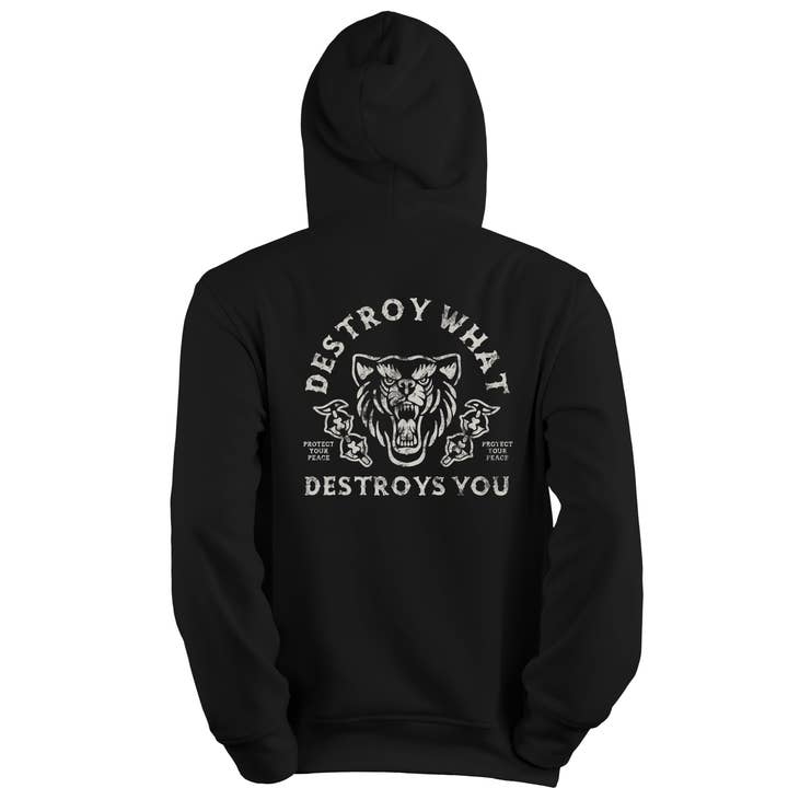 Destroy What Destroys You Hoodie for wholesale by Seventh Eclectic