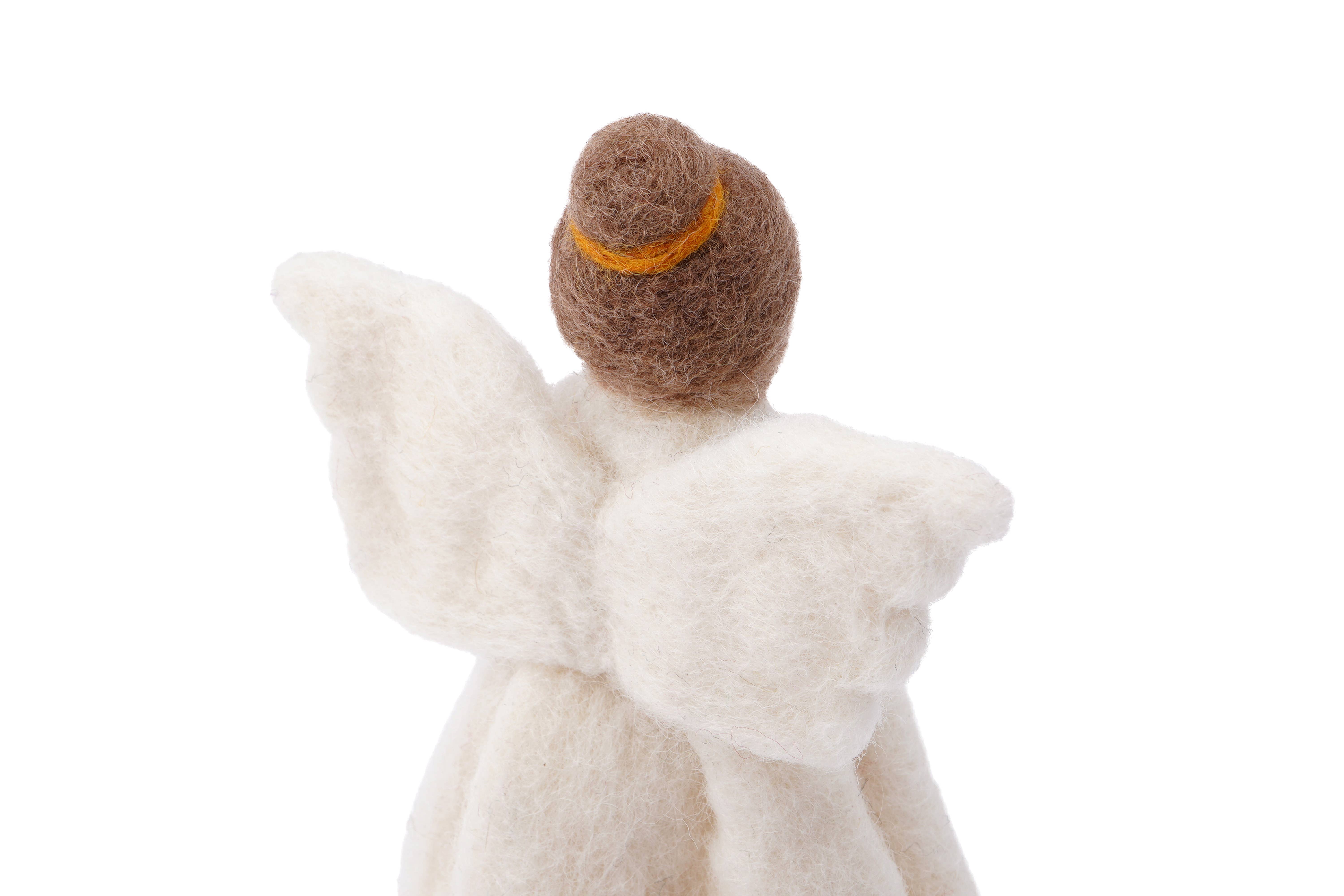 CGB Giftware - Wholesale Tree Topper - Festive Felts Angel Tree Topper4