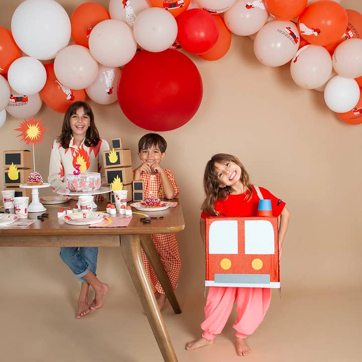 My Little Day - Wholesale Disposable Cup - 8 CUPS - FIREFIGHTER2