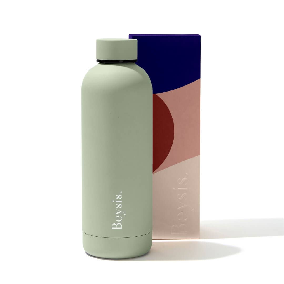 Beysis - Vente Bouteilles d'eau - Bouteille d'eau en acier inoxydable 500 ml (17 oz) à double paroi3